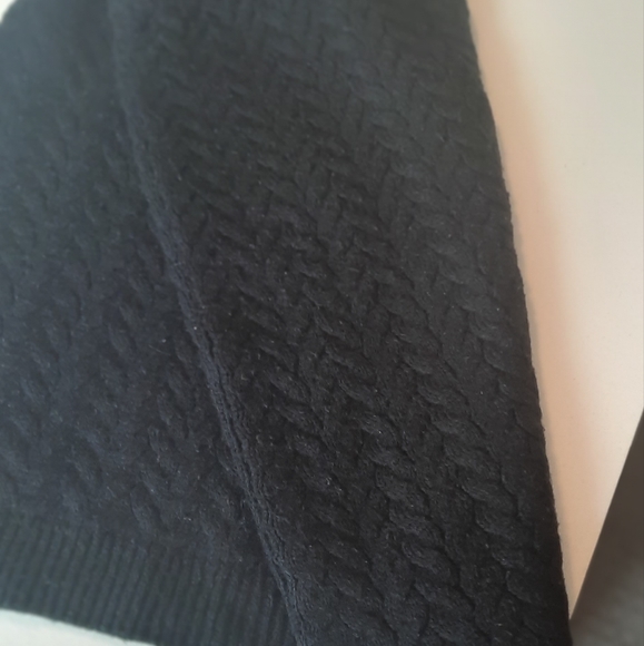 Twik Exclusivité Black Knit Mini Skirt - Picture 2 of 5